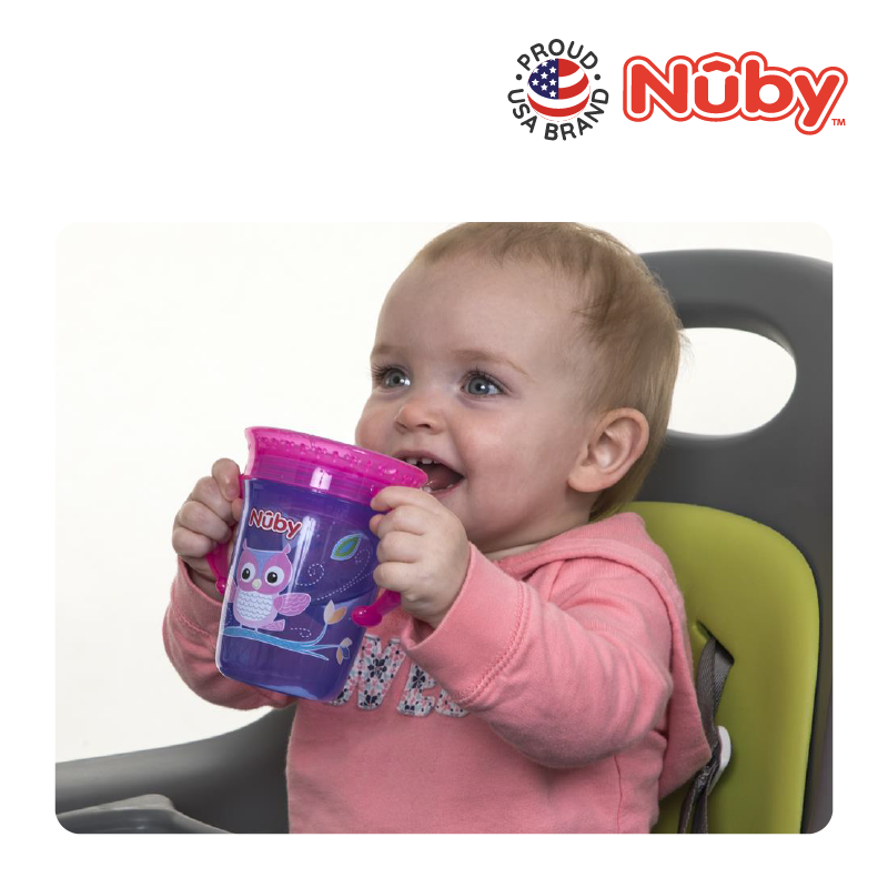 NUBY NB10410 360 Wonder Cup Assorted (240ml/8oz) | Isetan KL Online Store