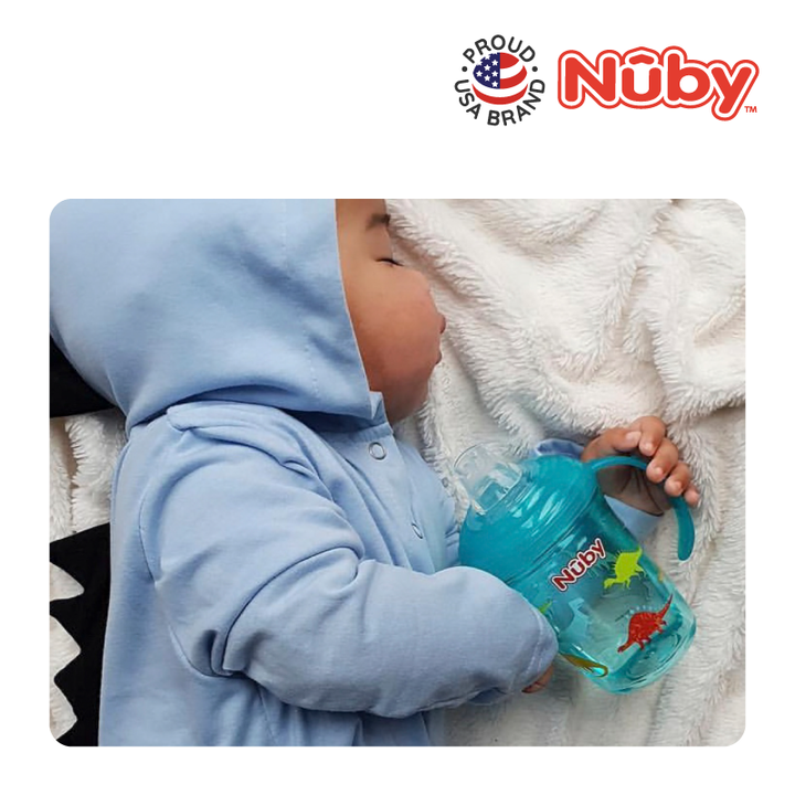NUBY NB10567 Tritan Spout Cup assorted (240ml/8oz) | Isetan KL Online Store