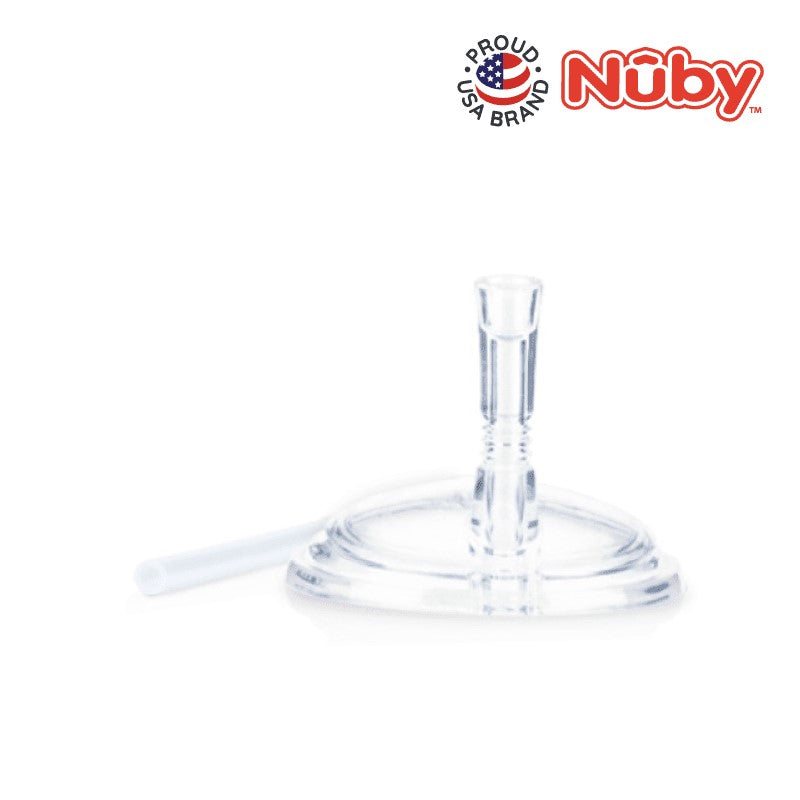 NUBY NB10713R Nuby Full Set Thin Straw Replacement for NB10713 Vacuum Sport Bottle | Isetan KL Online Store