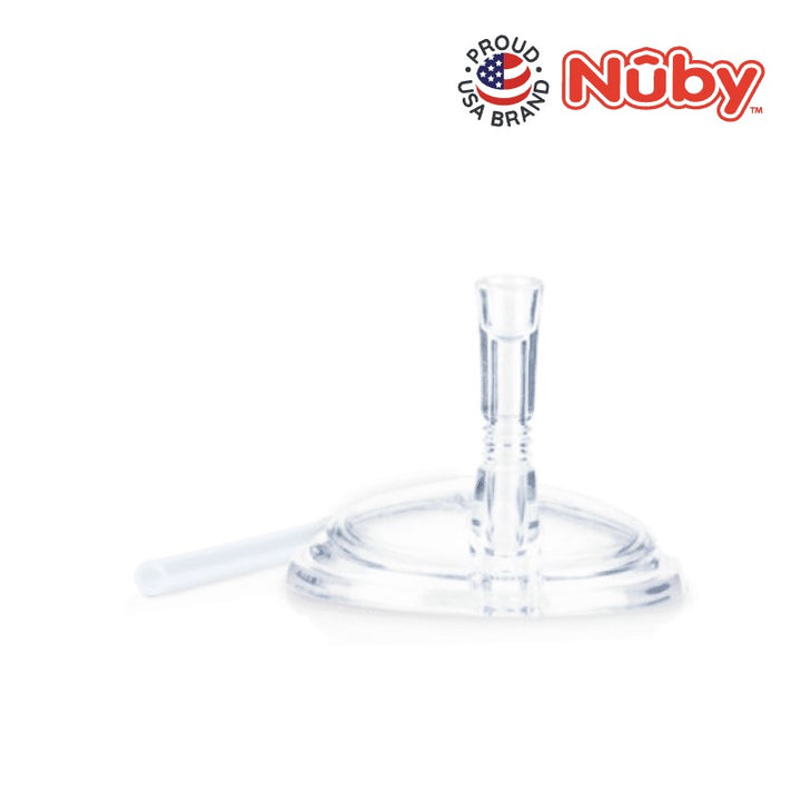 NUBY NB10713R Nuby Full Set Thin Straw Replacement for NB10713 Vacuum Sport Bottle | Isetan KL Online Store
