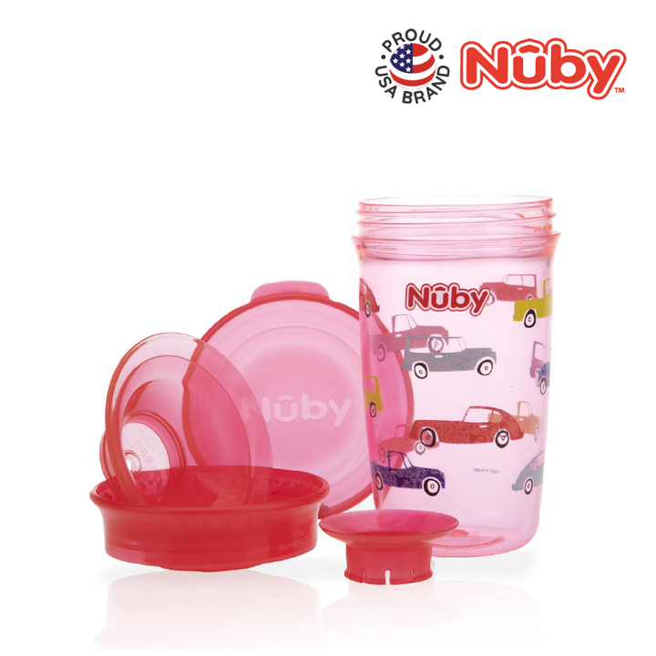 NUBY NB10739 360 Tritan Wonder Cup Assorted (300ml/10oz) | Isetan KL Online Store