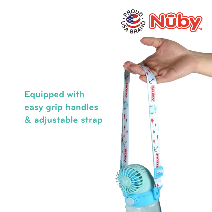 NUBY NB10747 Fan Cup with Strap (560ml/18oz) | Isetan KL Online Store
