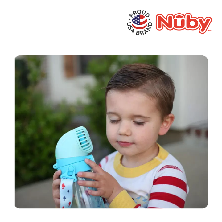 NUBY NB10747 Fan Cup with Strap (560ml/18oz) | Isetan KL Online Store