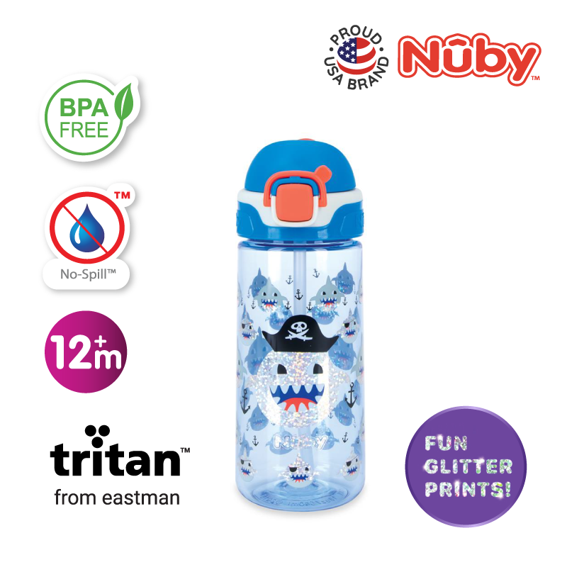 NUBY NB10774 Tritan Flip-it Bolt Cup Assorted (540ml/18oz) | Isetan KL Online Store