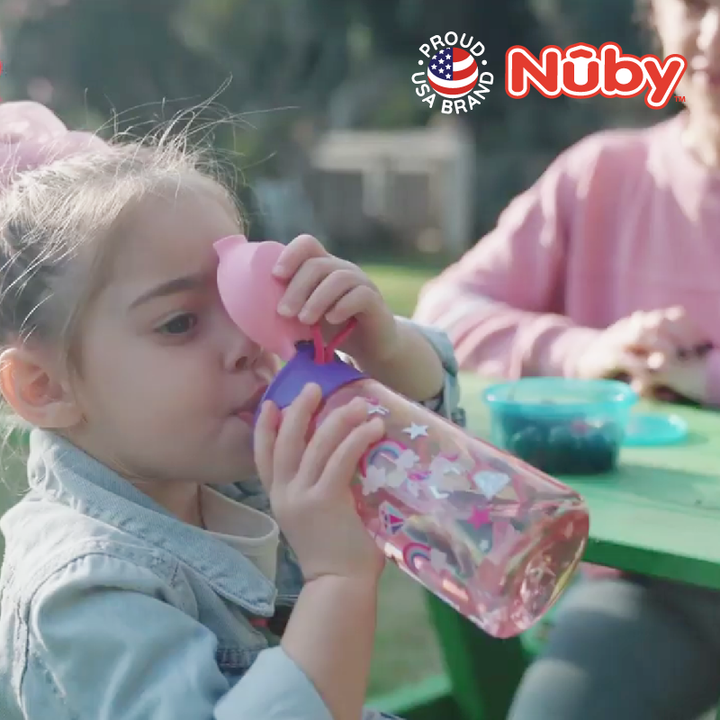 NUBY NB10774 Tritan Flip-it Bolt Cup Assorted (540ml/18oz) | Isetan KL Online Store