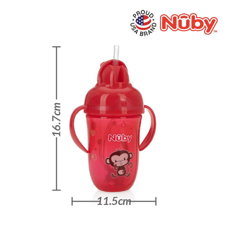 NUBY NB52002 Flip-it Handle Cup Assorted (270ml/9oz) | Isetan KL Online Store