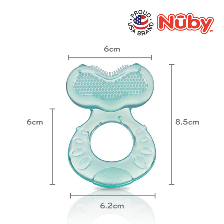 NUBY NB53005 Comfort Silicone Fish Shaped Teether & Case Assorted | Isetan KL Online Store