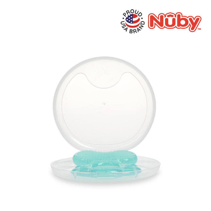 NUBY NB53005 Comfort Silicone Fish Shaped Teether & Case Assorted | Isetan KL Online Store