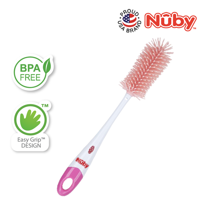 NUBY NB5629 Bottle Brush Silicone Assorted (1pc) | Isetan KL Online Store