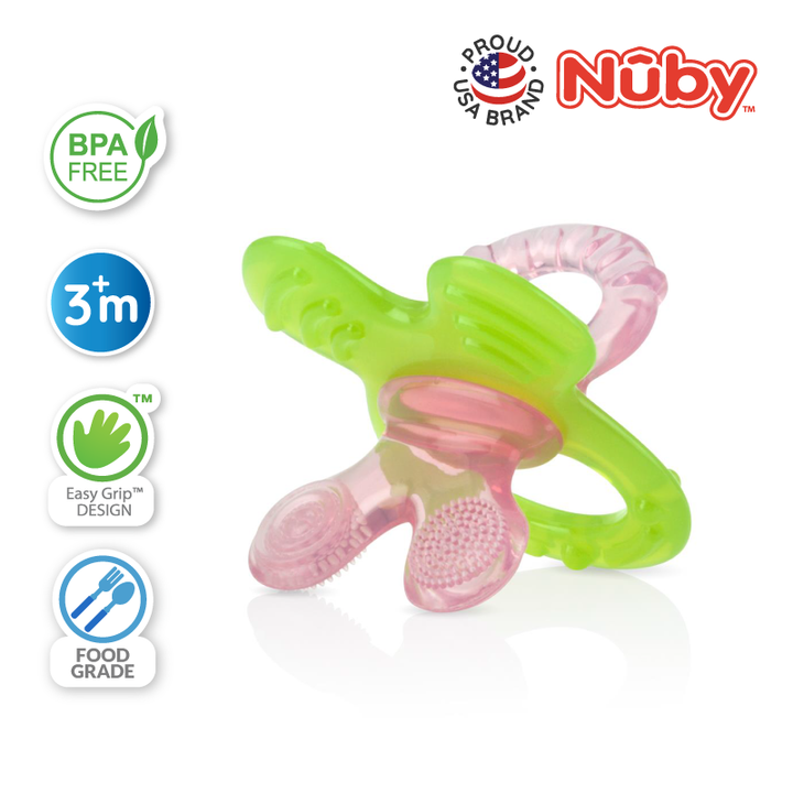 NUBY NB642 Chewbies Silicone Teether & Case Assorted (1pc) | Isetan KL Online Store