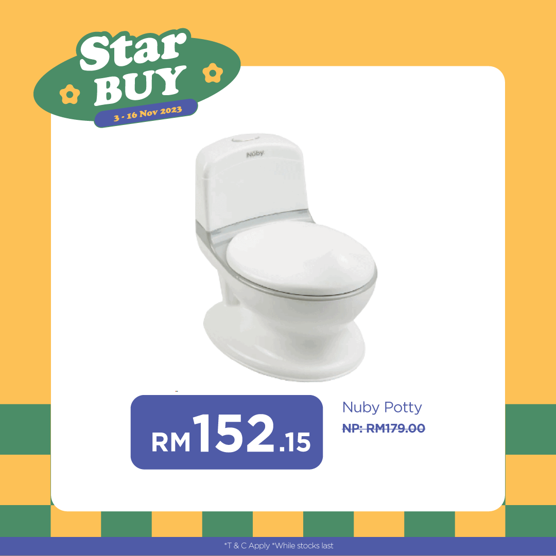 NUBY NB76503 Potty | Isetan KL Online Store