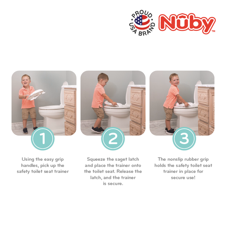 NUBY NB76508 Potty Toppers & Handles | Isetan KL Online Store