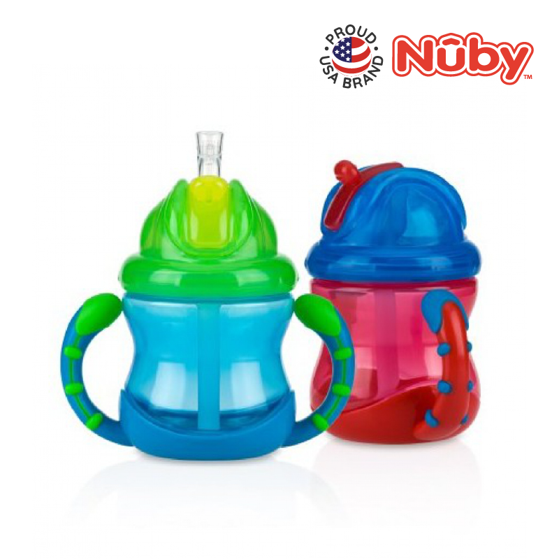 NUBY NB92166 Flip N Sip Cup Assorted (240ml/8oz) | Isetan KL Online Store