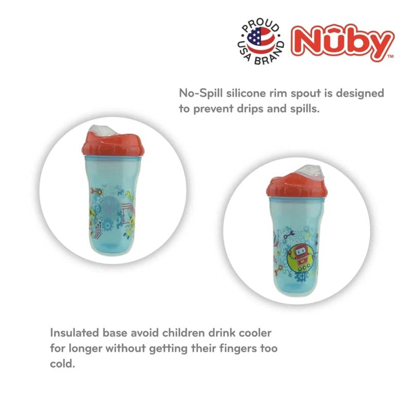 NUBY NB9953 Nuby 1Pk 9oz/270ml Insulated Cup wt New Sipper Top | Isetan KL Online Store