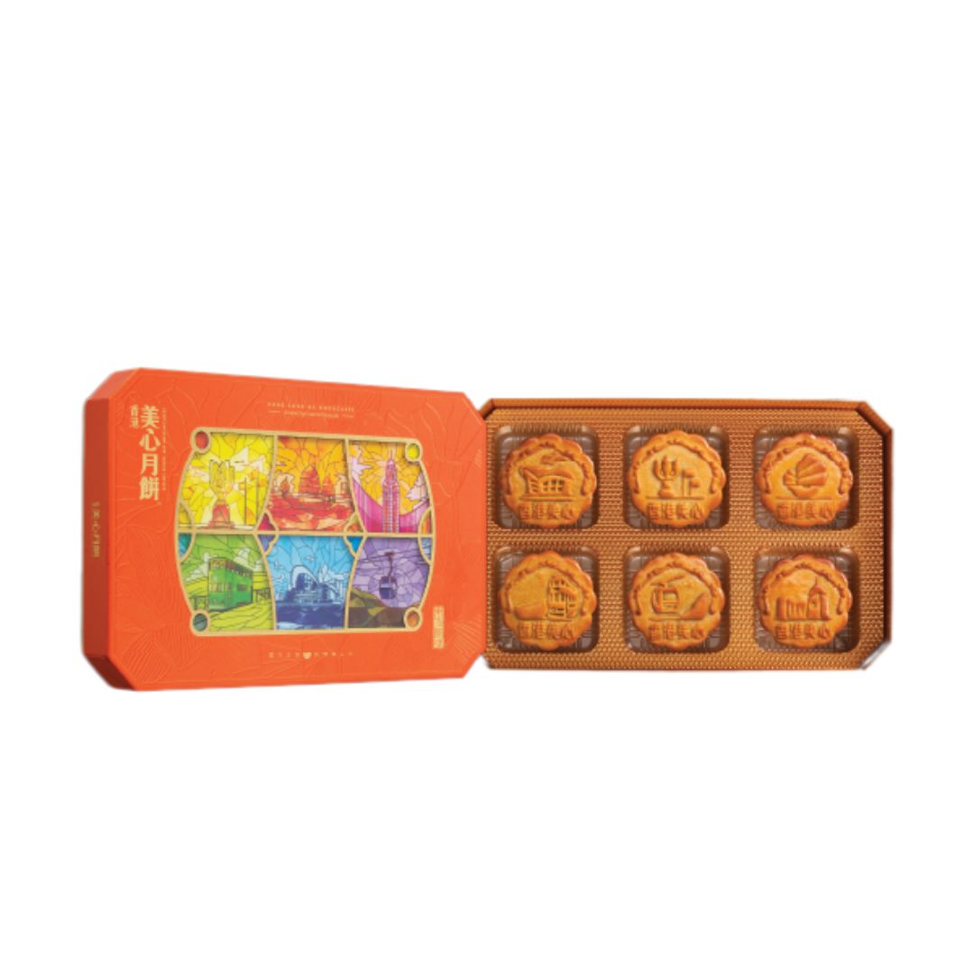 Oriental Pearl Assorted Mooncake Set (6pcs/box)