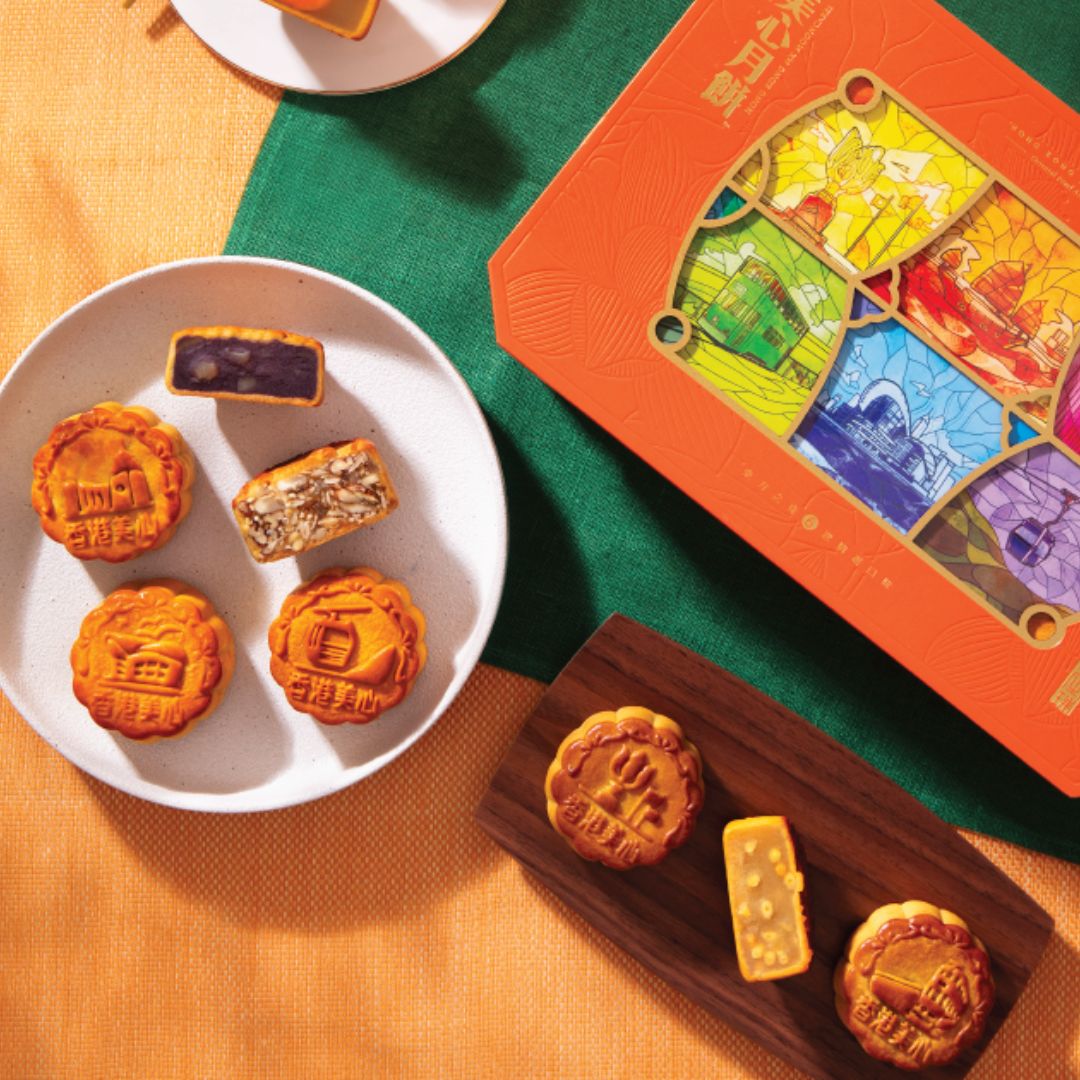 Oriental Pearl Assorted Mooncake Set (6pcs/box)