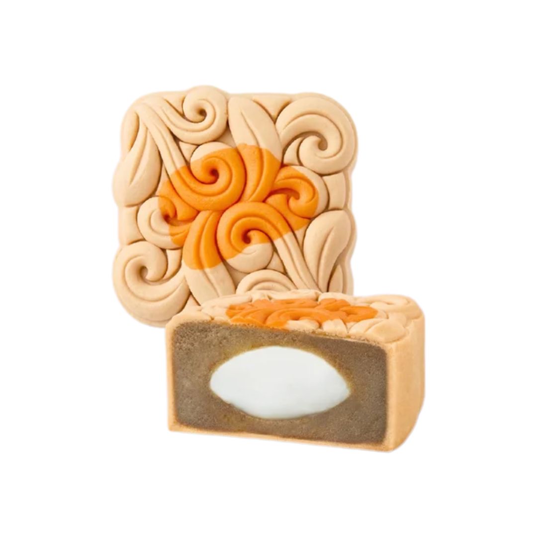Yi Jia Double Layer Mooncake single piece