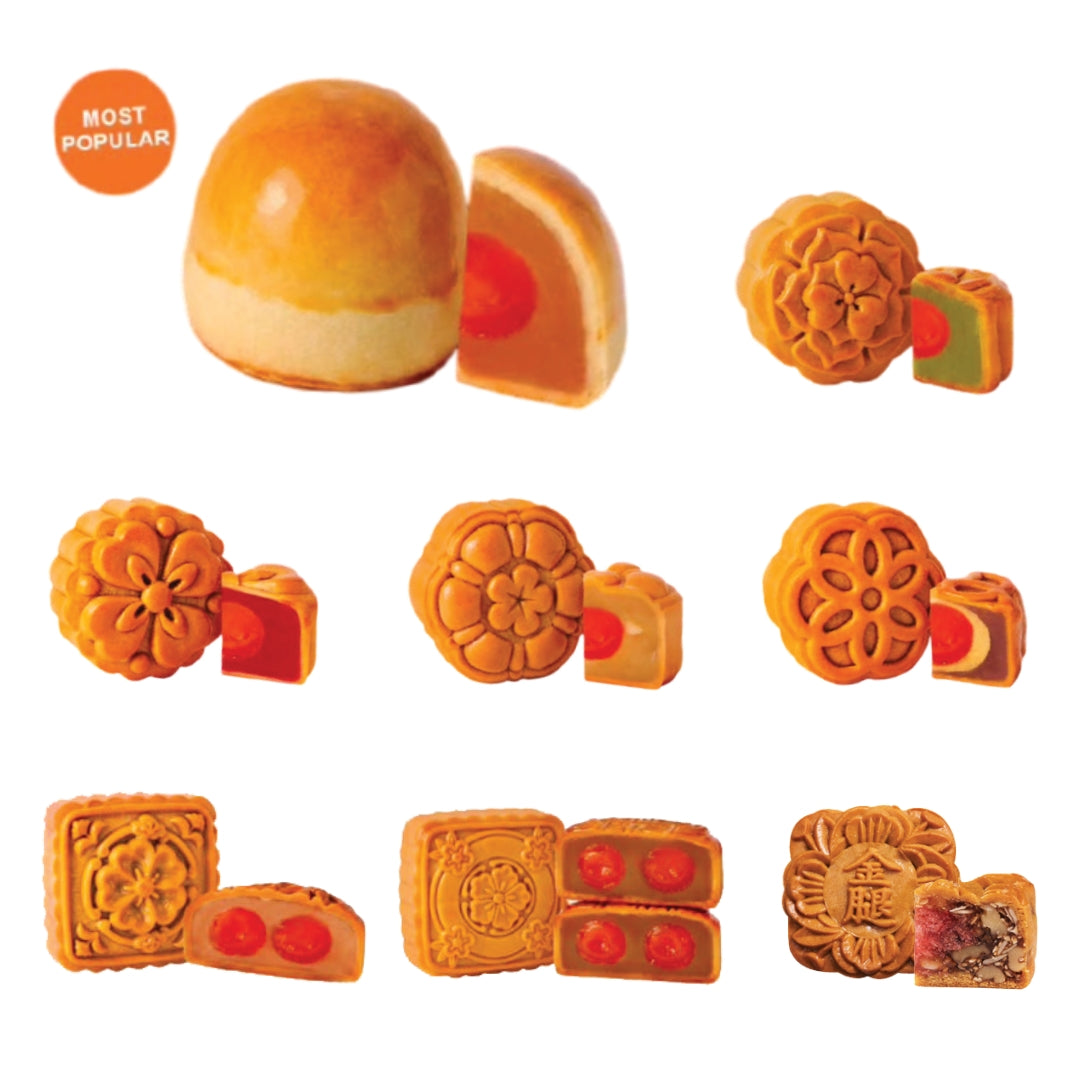 (Non-Halal) Egg Yolk Series Mooncake 1pc