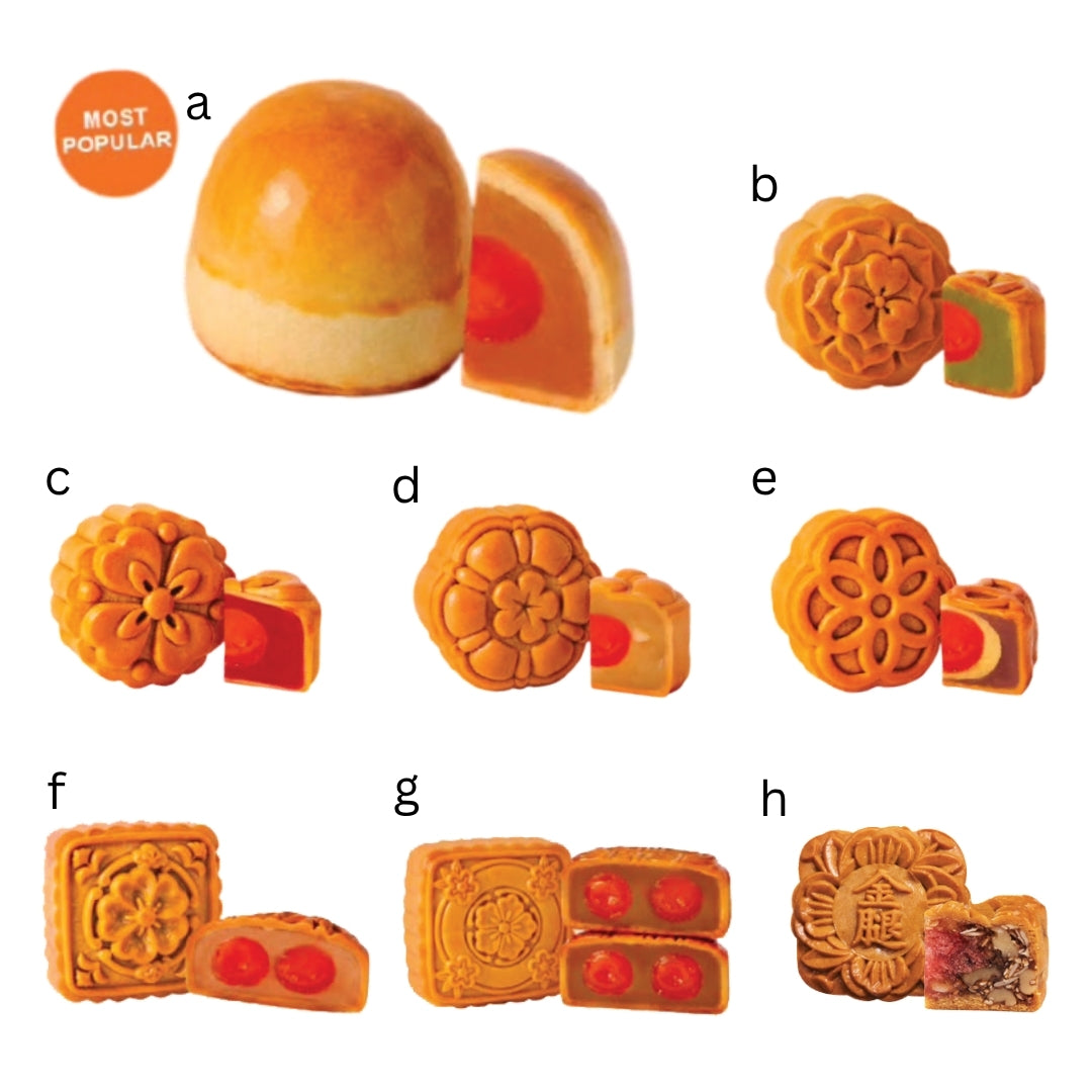 (Non-Halal) Egg Yolk Series Mooncake 1pc