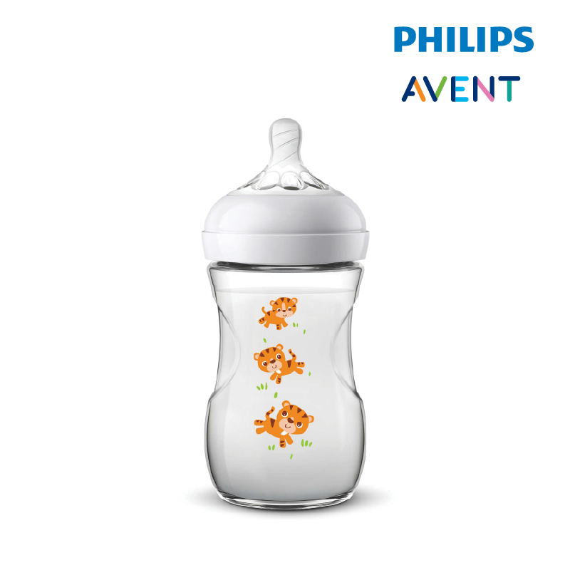 PHILIPS AVENT Natural Bottle Decorated Bottle 9oz/260ml (Single Pack) | Isetan KL Online Store