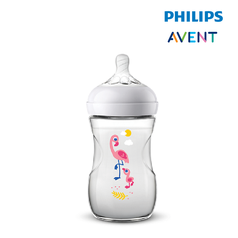 PHILIPS AVENT Natural Bottle Decorated Bottle 9oz/260ml (Single Pack) | Isetan KL Online Store