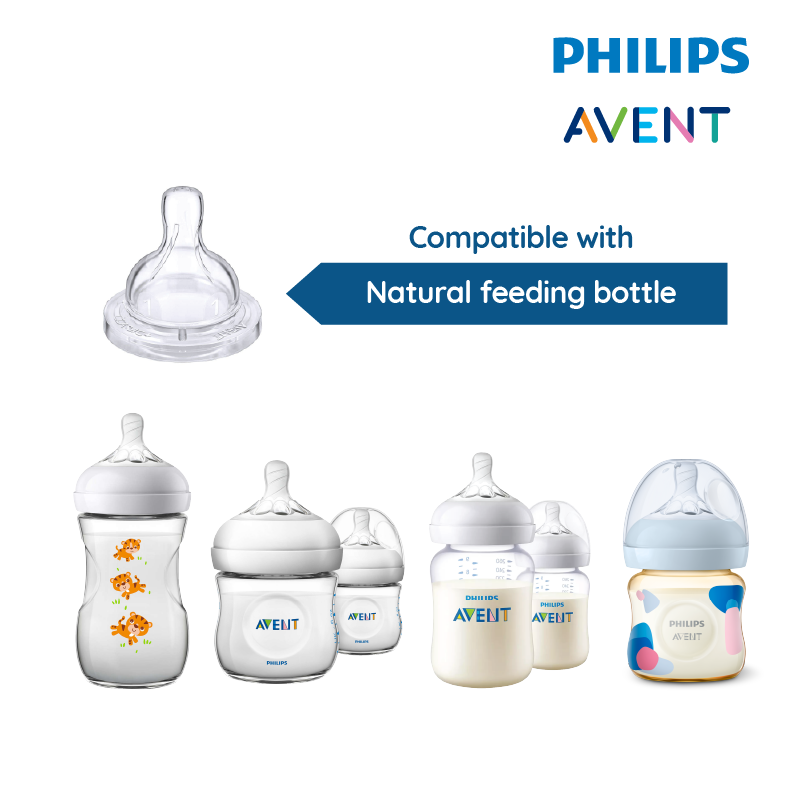 PHILIPS AVENT Natural Teat 2.0 - 2pcs/pack | Isetan KL Online Store