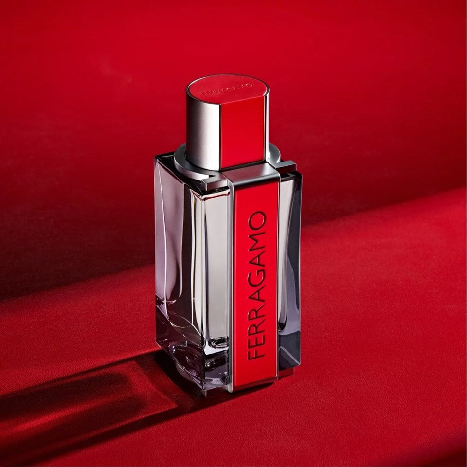 SALVATORE FERRAGAMO Red Leather EDP for Men | Isetan KL Online Store
