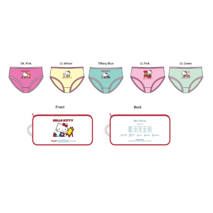SANRIO Hello Kitty Panties Box 5 In 1 (Kt50242) | Isetan KL Online Store