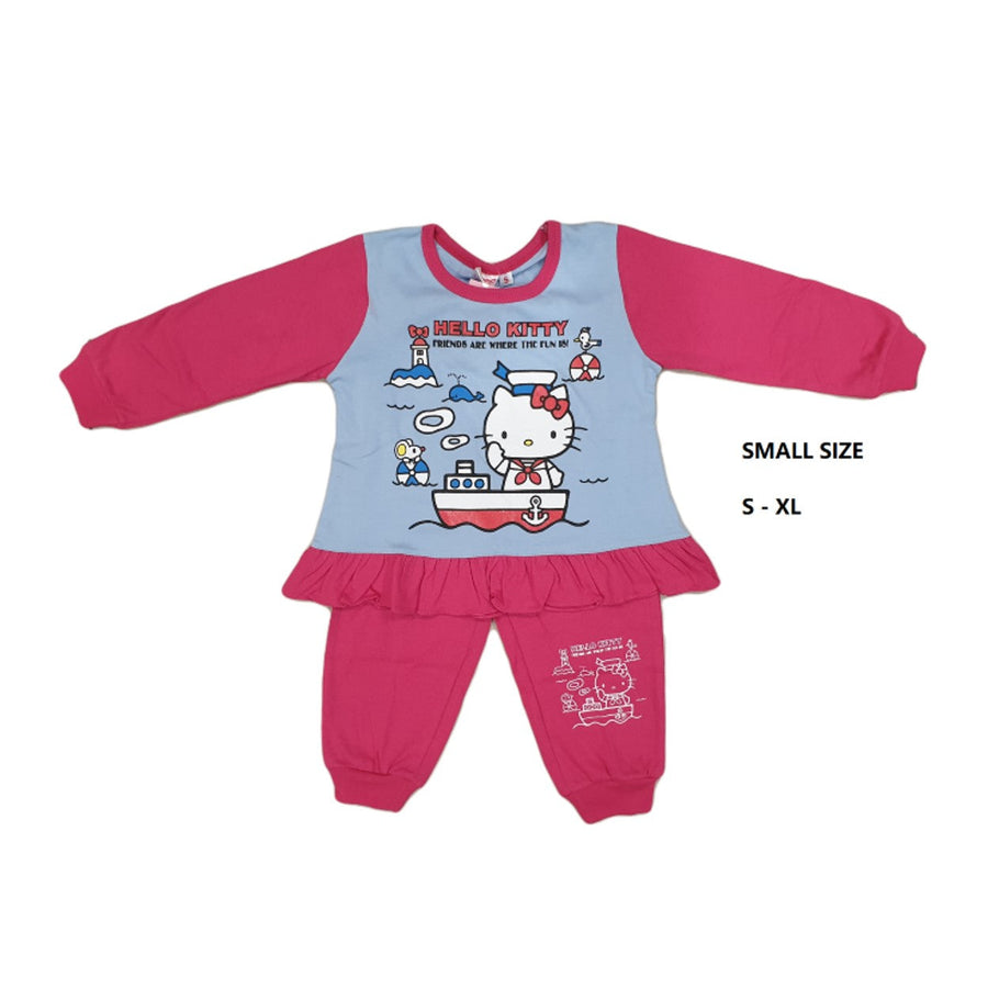 SANRIO Hello Kitty Pyjamas Set Long Sleeve (Kt88805-03) | Isetan KL Online Store