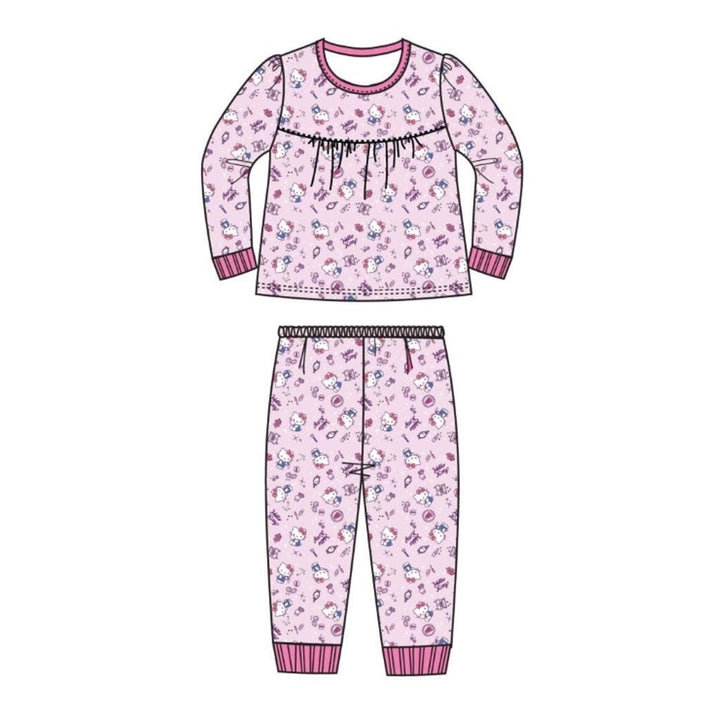 SANRIO Hello Kitty Pyjamas Set Long Sleeve (Kt88817) | Isetan KL Online Store