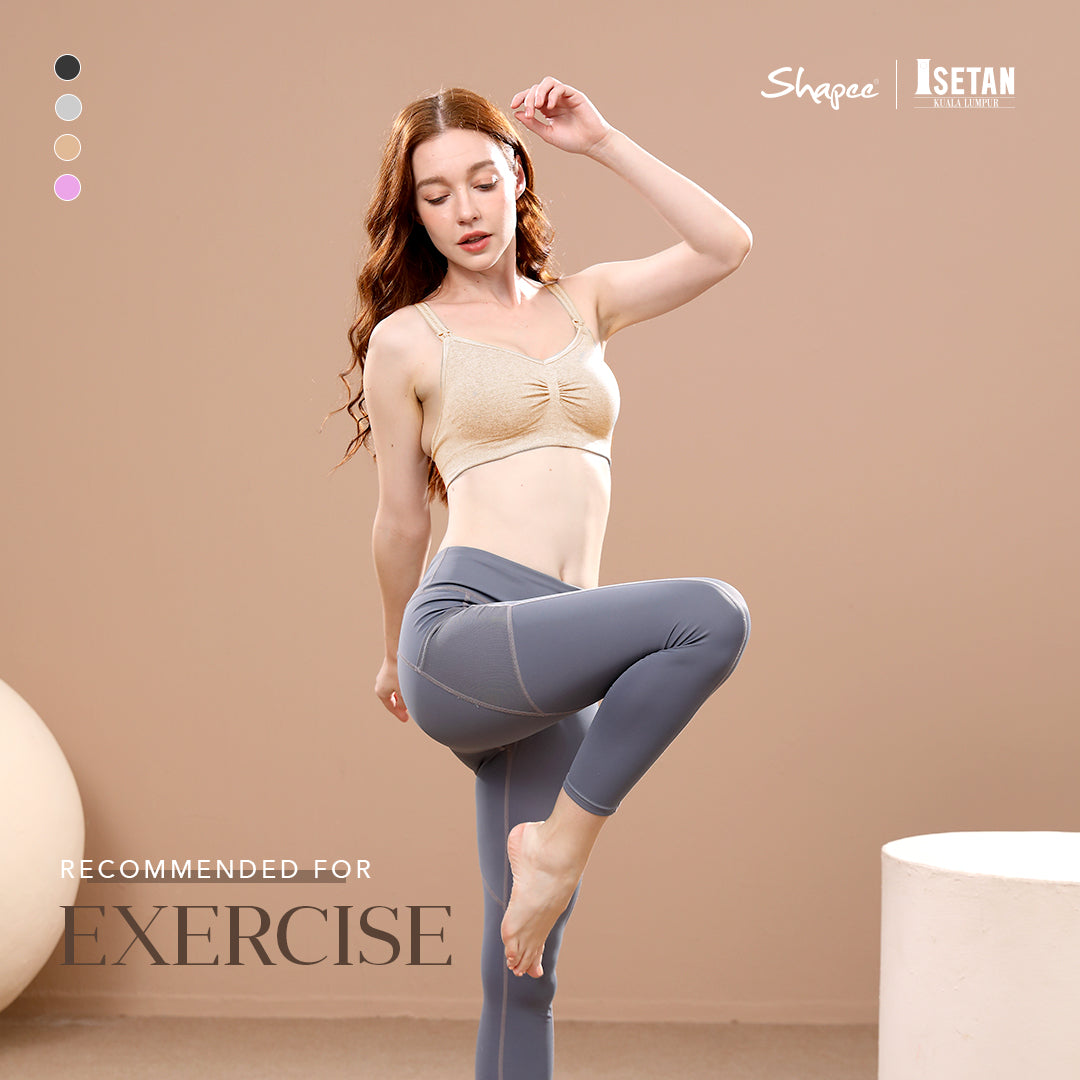 SHAPEE Sassy Nursing Bra (Beige) | Isetan KL Online Store