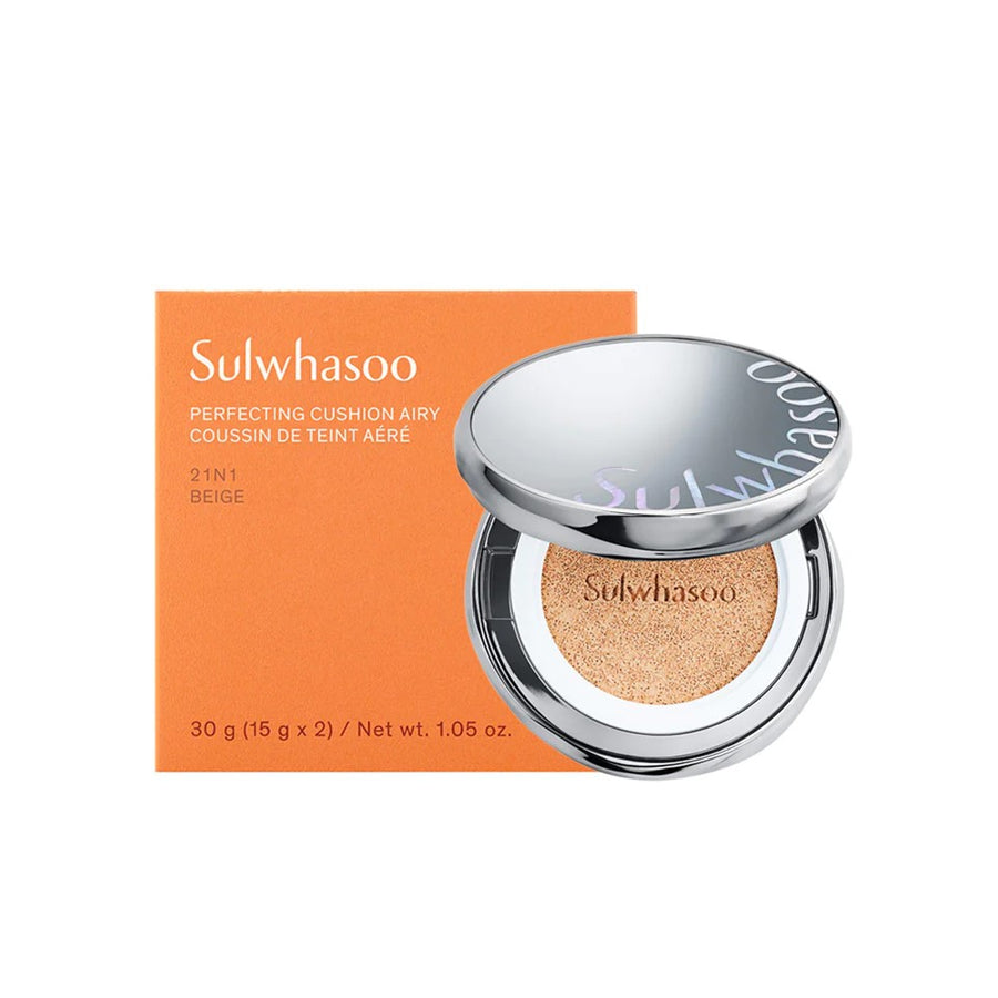 SULWHASOO Perfecting Cushion Airy 15g + Refill 15g | Isetan KL Online Store