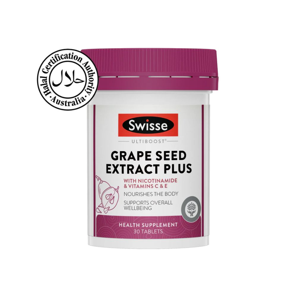 SWISSE Ultiboost Grape Seed Extract Plus 120s | Isetan KL Online Store