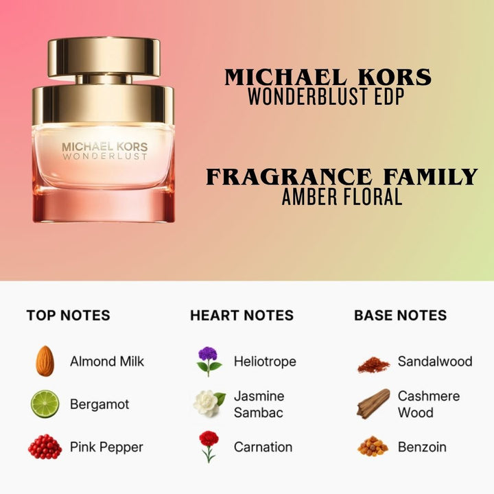 [SPECIAL PRICE] Michael Kors Wonderlust EDP 50ml