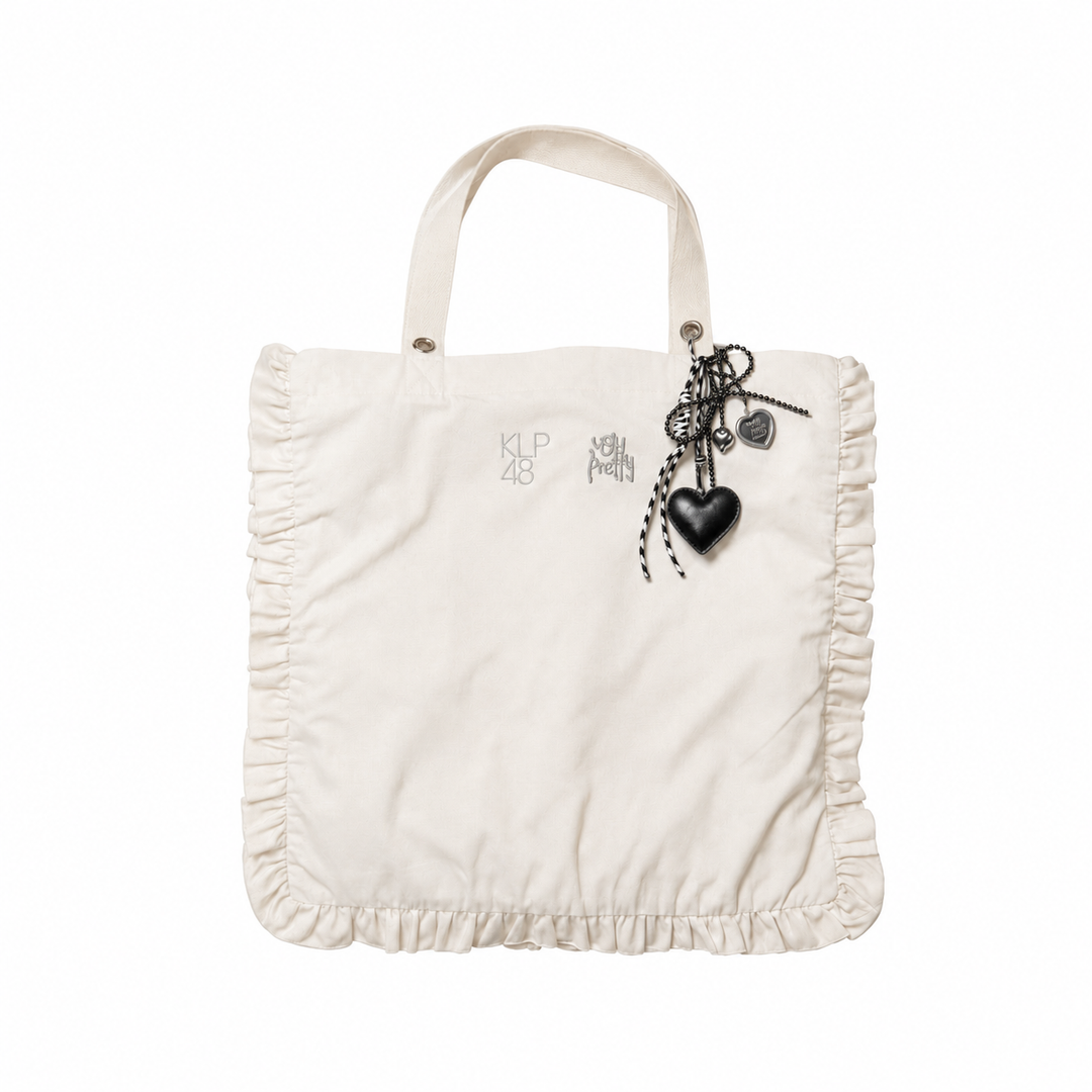 [Ugly Pretty x KLP48] Jumbo Tote Bag with Charm