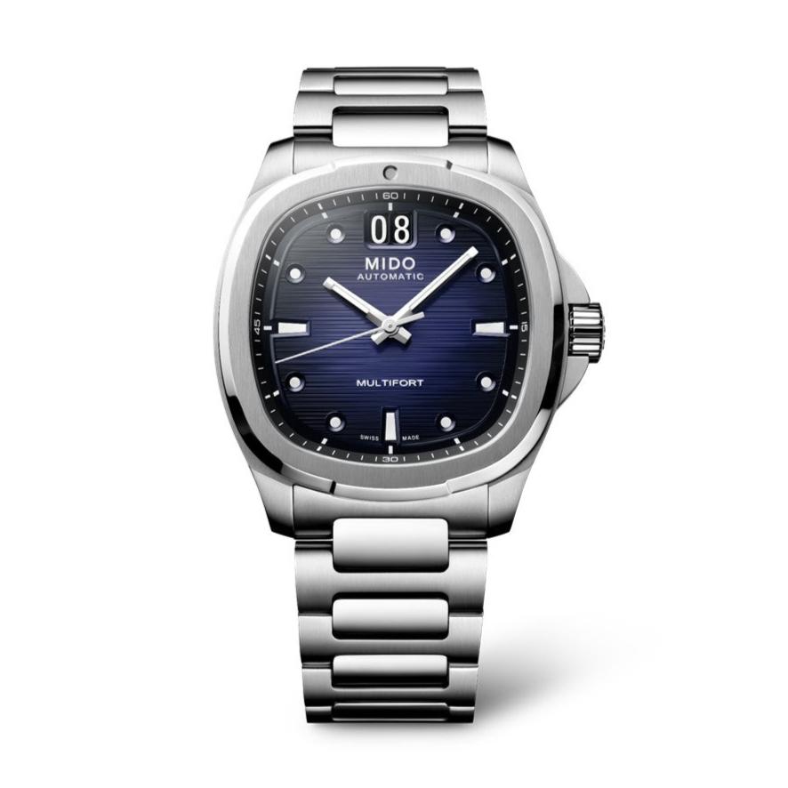 Multifort TV Big Date Men Watch (Blue Dial)