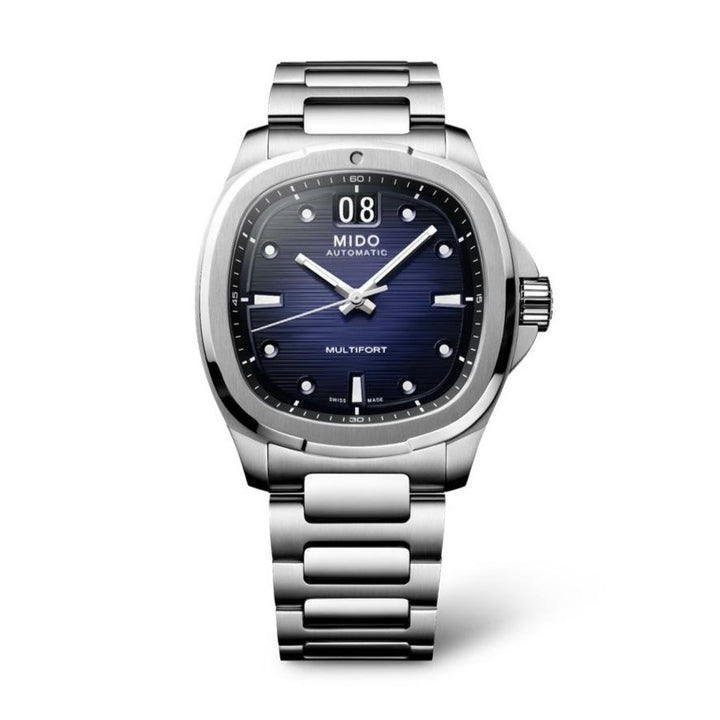 Multifort TV Big Date Men Watch (Blue Dial)