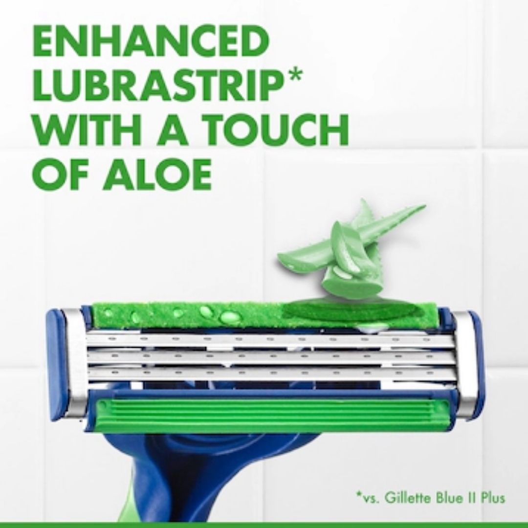 Flexi Blue 3X Sensitive Disposable Razor 4s