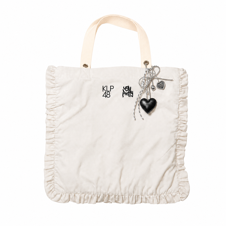 [Ugly Pretty x KLP48] Jumbo Tote Bag with Charm
