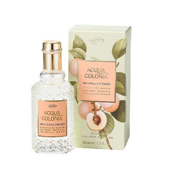 4711 Acqua Colonia White Peach & Coriander Eau de Cologne | Isetan KL Online Store