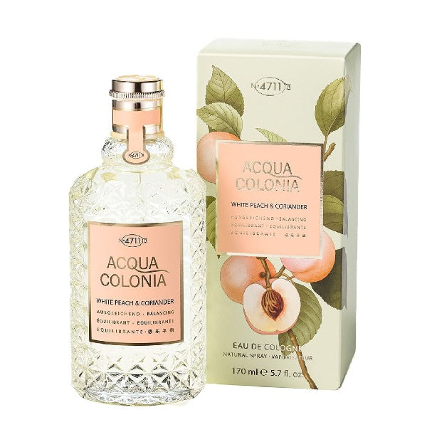 4711 Acqua Colonia White Peach & Coriander Eau de Cologne | Isetan KL Online Store