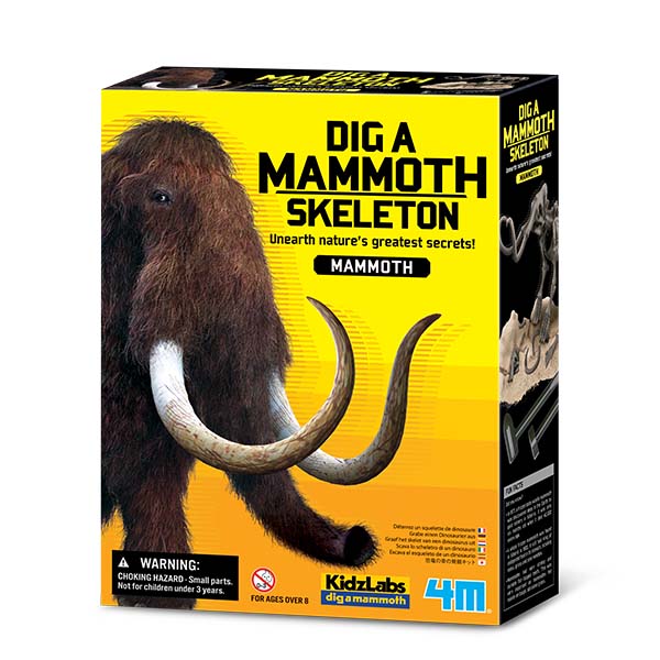 4M KidzLabs Dig a Mammoth Skeleton | Isetan KL Online Store