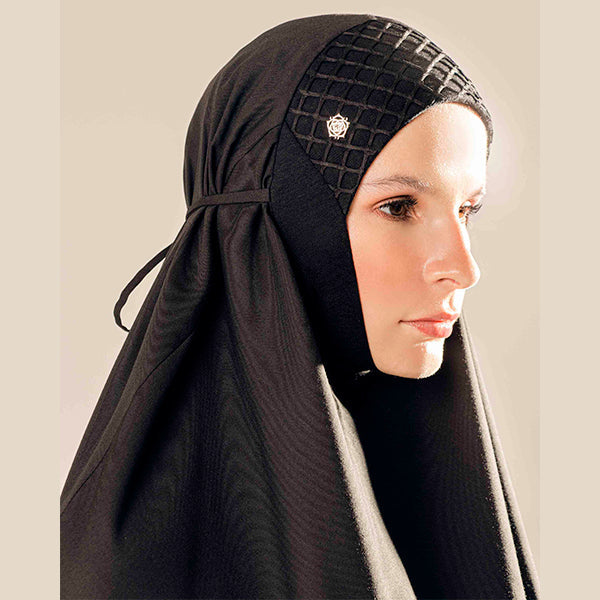 BLANCHEUR Telekung ARJANA Irtiza in Black | Isetan KL Online Store