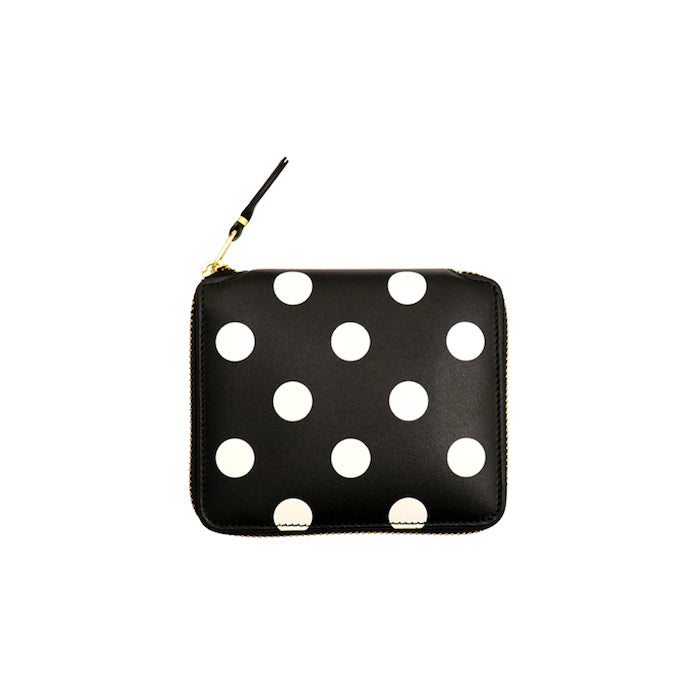 COMME DES GARCONS PLAY Polka Dots Small Wallet (Black) | Isetan KL Online Store