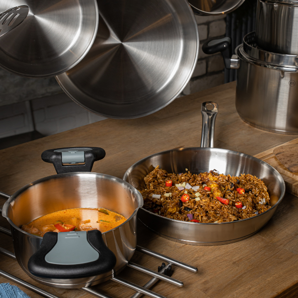 CS-KOCHSYSTEME CS ARON High Casserole With Lid | Isetan KL Online Store