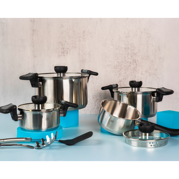 CS-KOCHSYSTEME CS ARON High Casserole With Lid | Isetan KL Online Store