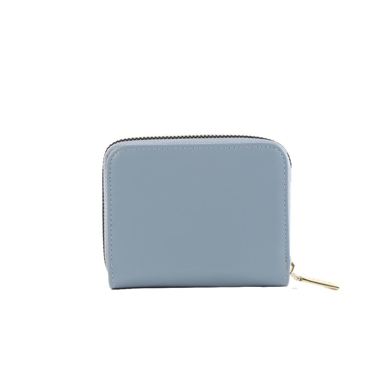 ELLE Color Therapy S/Zip Wallet (Smoky Blue) | Isetan KL Online Store