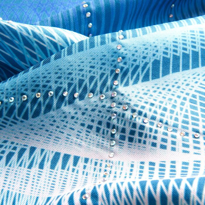 ELLE Dancing Elle Shawl (Marine Blue) | Isetan KL Online Store