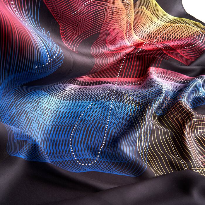 ELLE Dancing Elle Shawl (Moonless Night) | Isetan KL Online Store