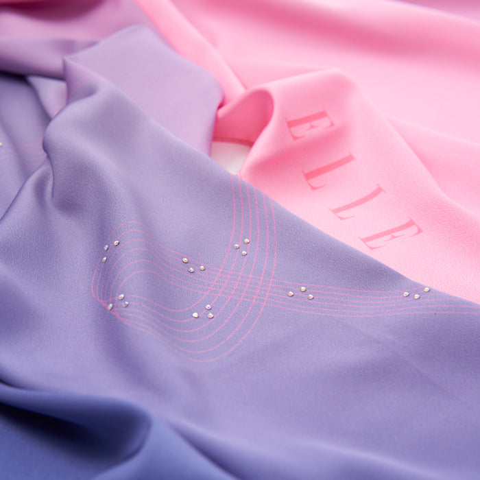 ELLE Design Your Life Shawl (Midnight Blue) | Isetan KL Online Store